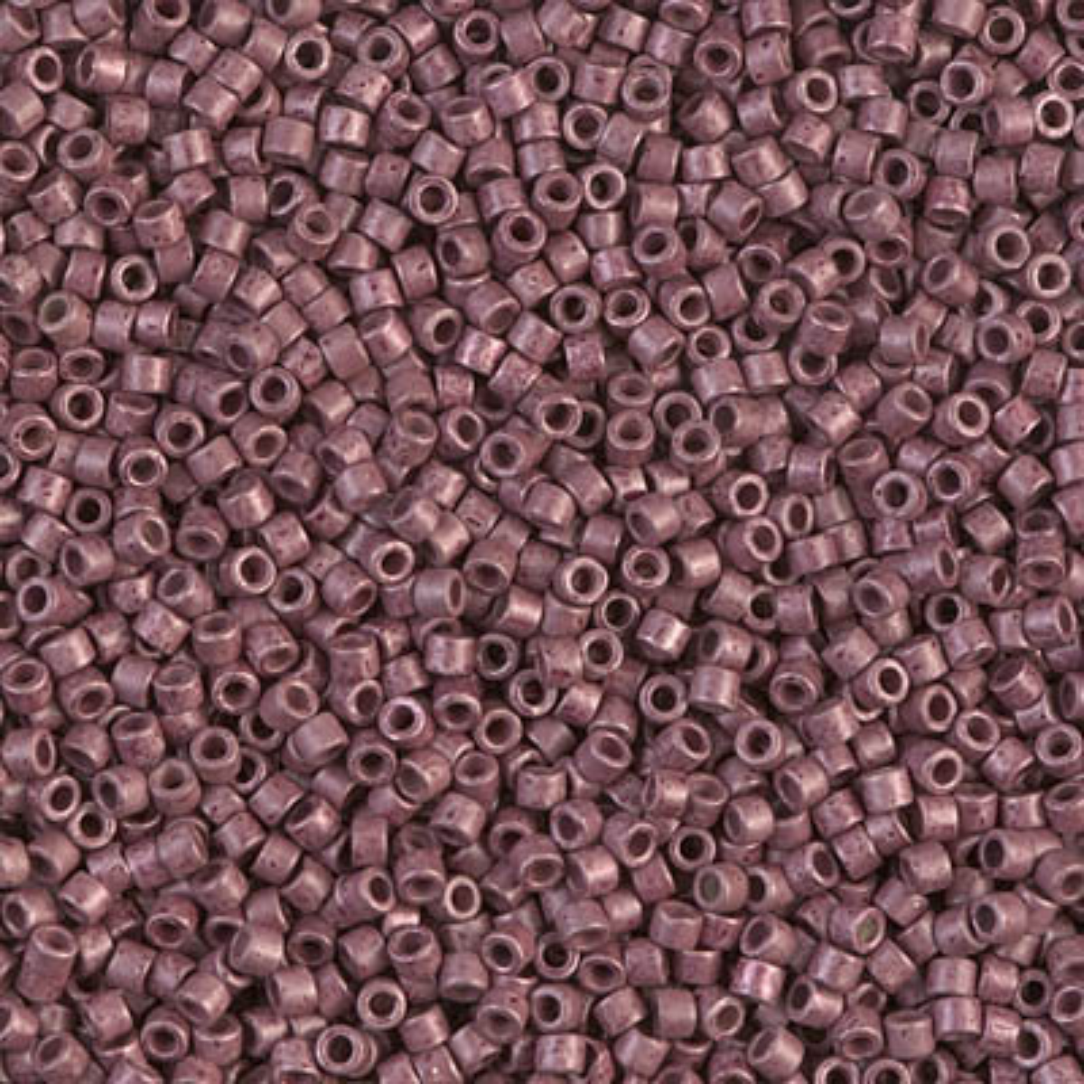 Miyuki 11/0 Delica Beads, DB1167, Galvanized Matte Berry, 5g