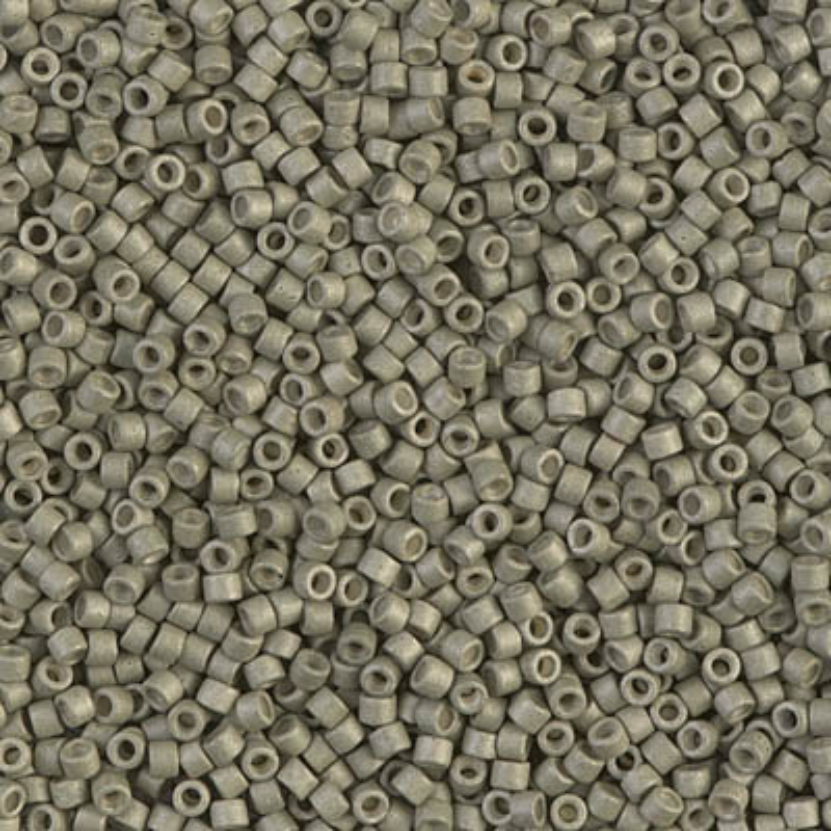 Miyuki 11/0 Delica Beads, DB1170, Galvanized Matte Aloe, 5g