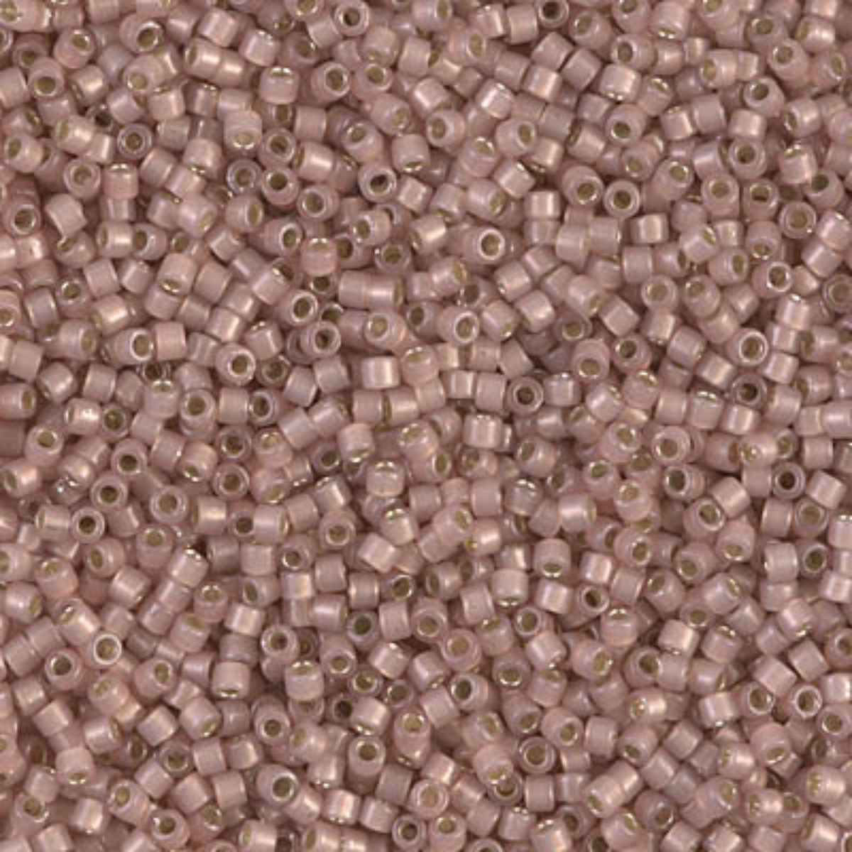 Miyuki 11/0 Delica Beads, DB1459, Silver Lined Shell Opal, 5g