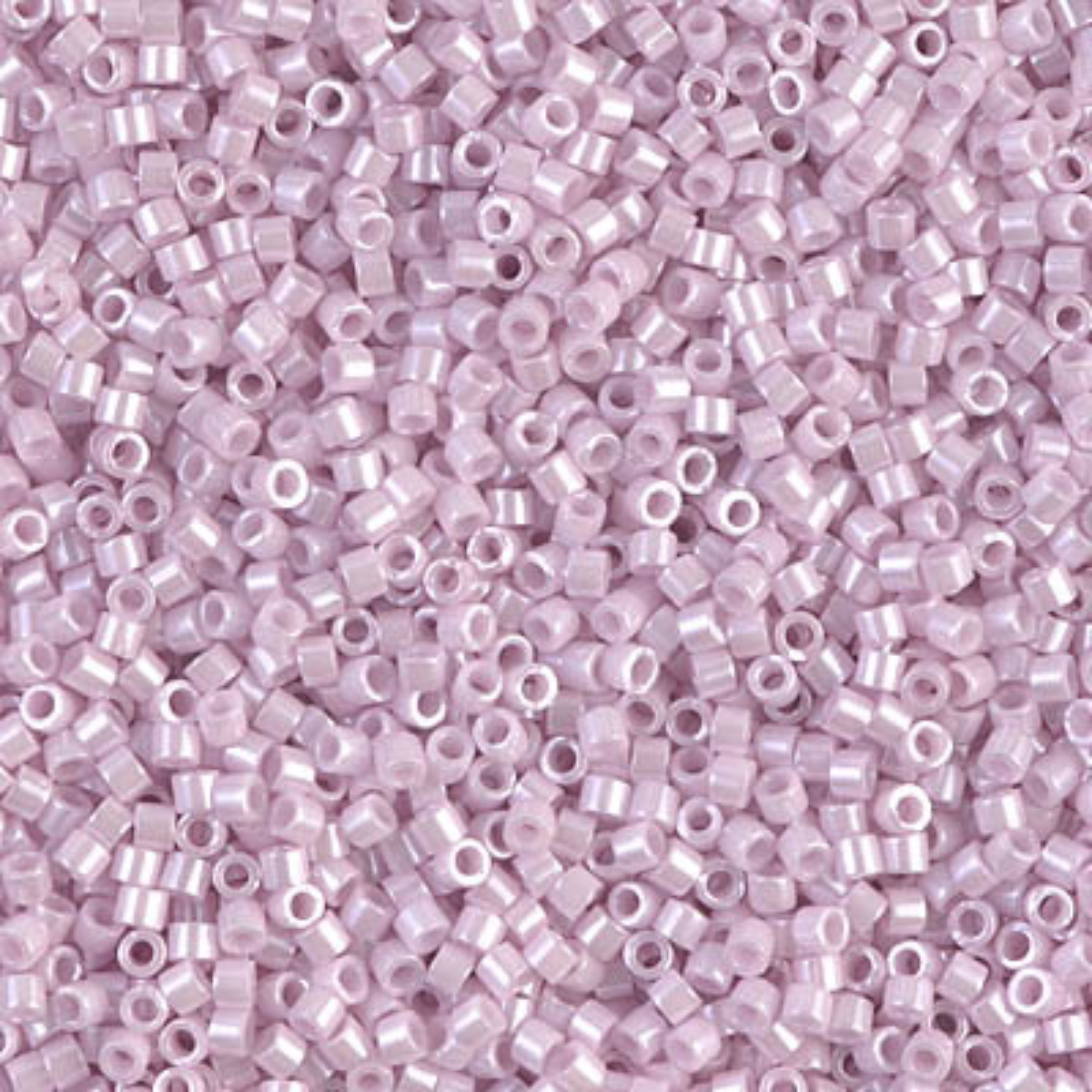 Miyuki 11/0 Delica Beads, DB1534-1, Opaque Pale Rose Ceylon, 5g
