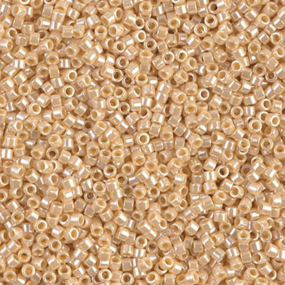 Miyuki 11/0 Delica Beads, DB1561, Opaque Pear Luster, 5g