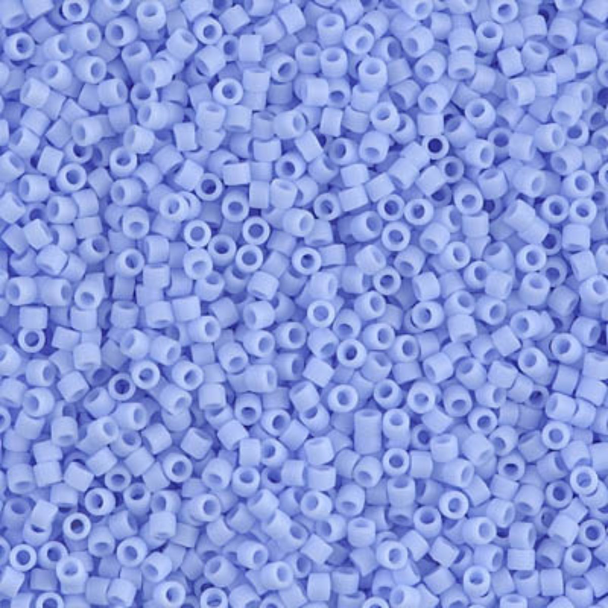 Miyuki 11/0 Delica Beads, DB1587, Matte Opaque Agate Blue, 5g