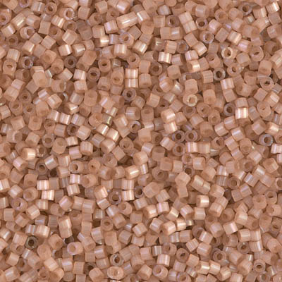 Miyuki 11/0 Delica Beads, DB1803, Silk Satin Cinnamon, 5g