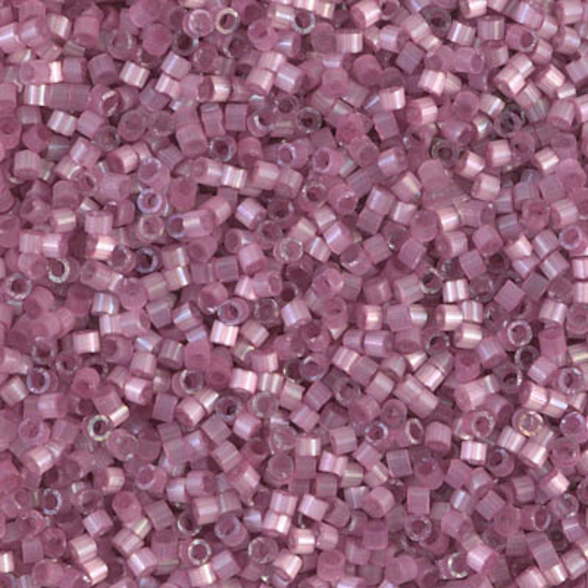 Miyuki 11/0 Delica Beads, DB1806, Silk Satin Orchid, 5g