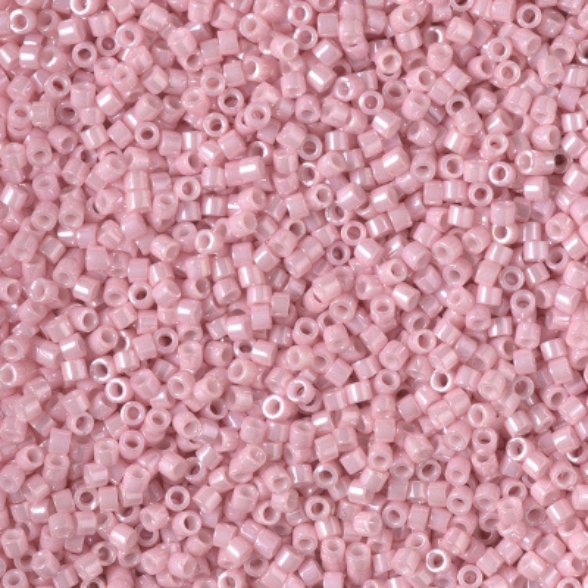 Miyuki 11/0 Delica Beads, DB1907, Opaque Rosewater Luster, 5g