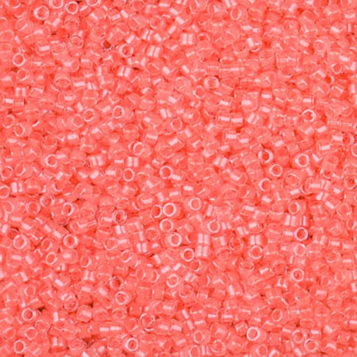 Miyuki 11/0 Delica Beads, DB2034, Luminous Flamingo, 5g