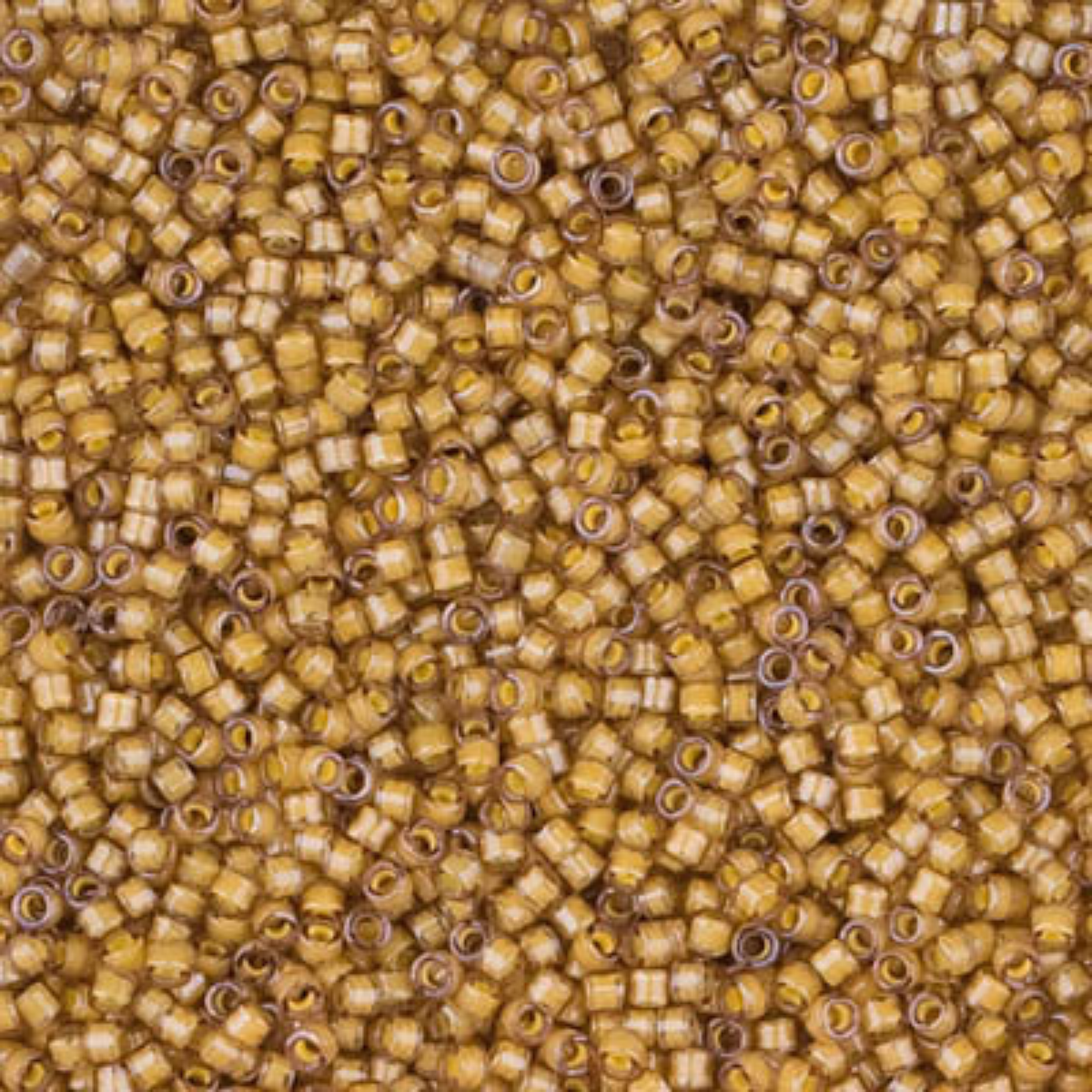 Miyuki 11/0 Delica Beads, DB2043, Luminous Almond, 5g