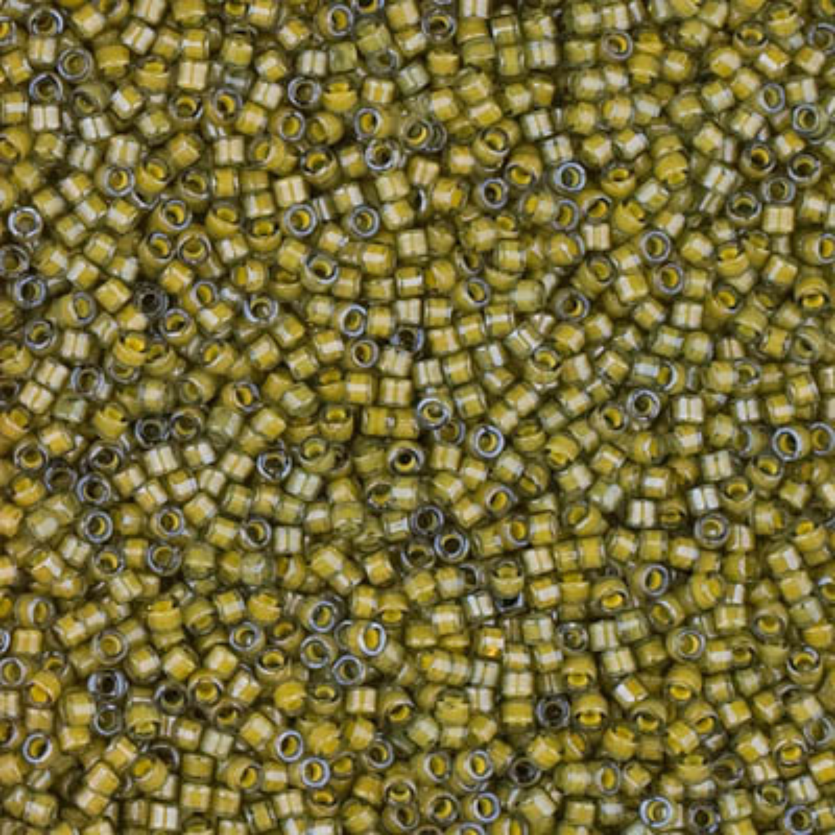 Miyuki 11/0 Delica Beads, DB2046, Luminous Mushroom, 5g