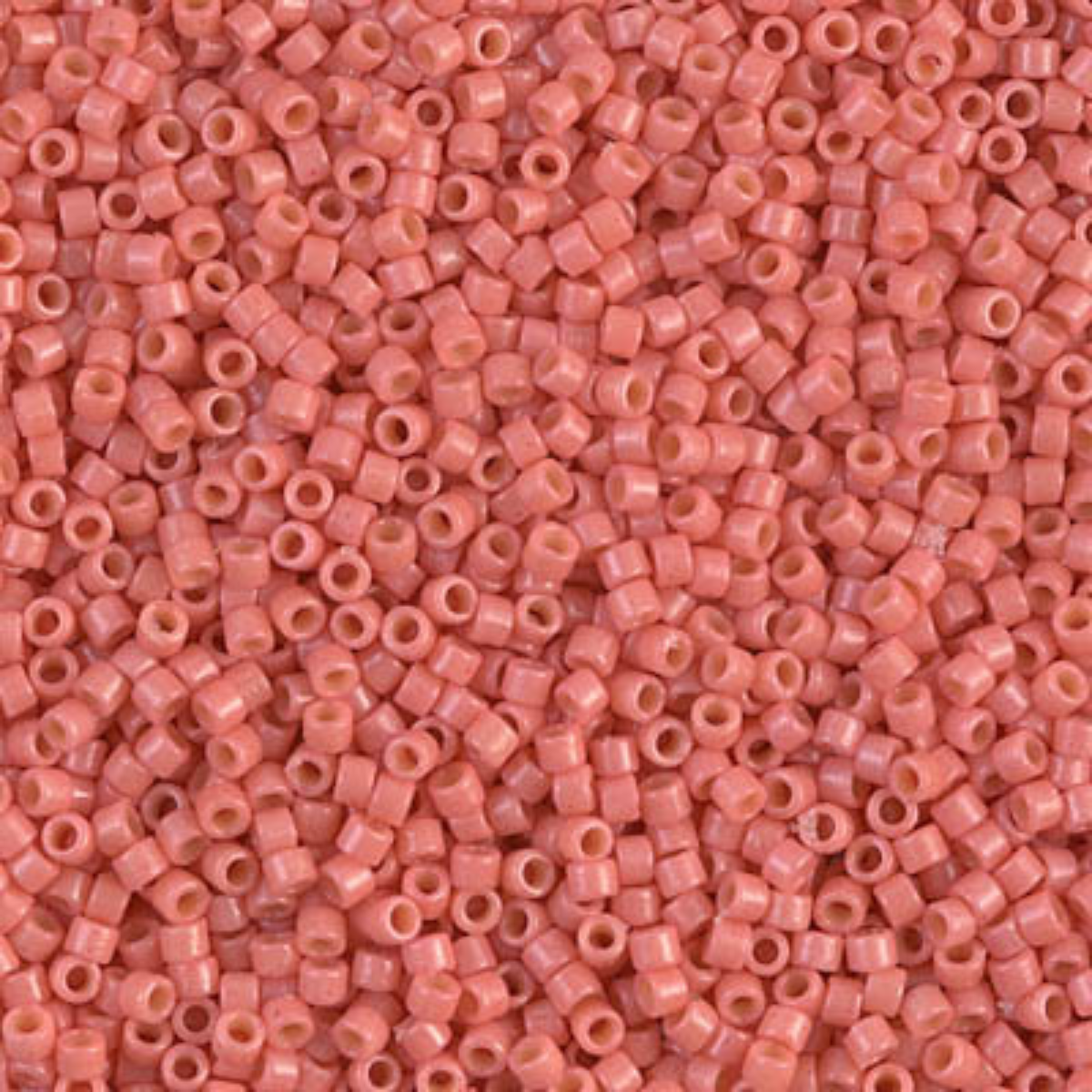 Miyuki 11/0 Delica Beads, DB2114, Duracoat Opaque Light Watermelon, 5g