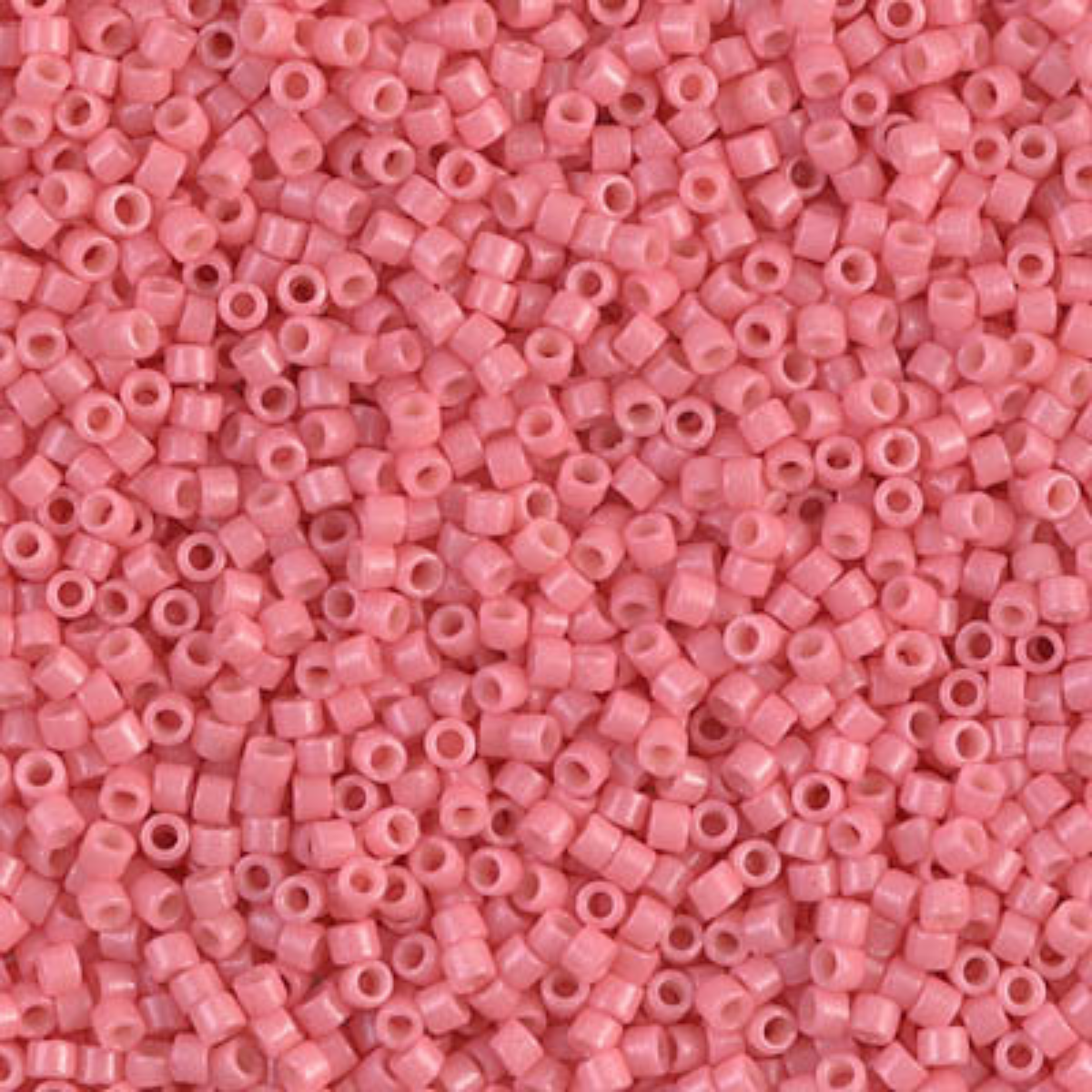 Miyuki 11/0 Delica Beads, DB2115, Duracoat Opaque Guava, 5g