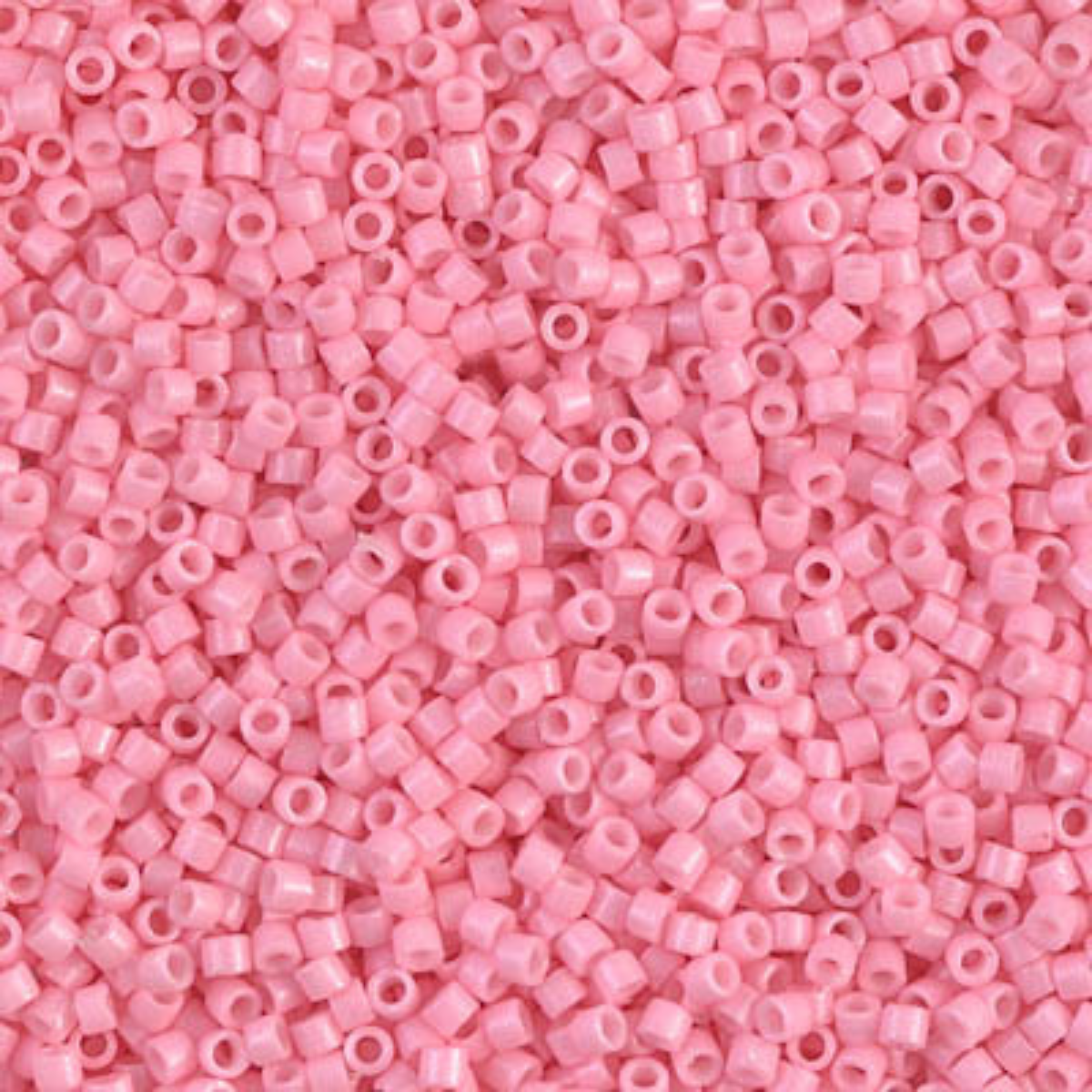 Miyuki 11/0 Delica Beads, DB2116, Duracoat Opaque Light Carnation, 5g