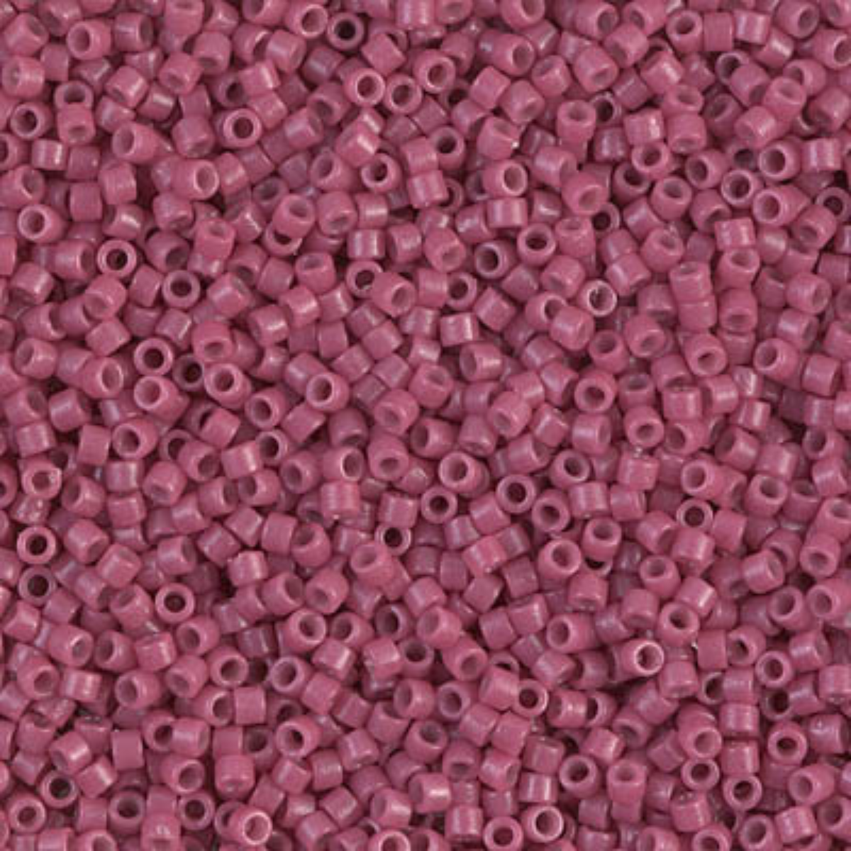Miyuki 11/0 Delica Beads, DB2118, Duracoat Opaque Pansy, 5g