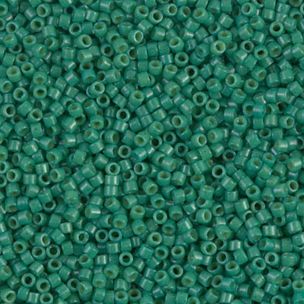 Miyuki 11/0 Delica Beads, DB2127, Duracoat Opaque Spruce, 5g