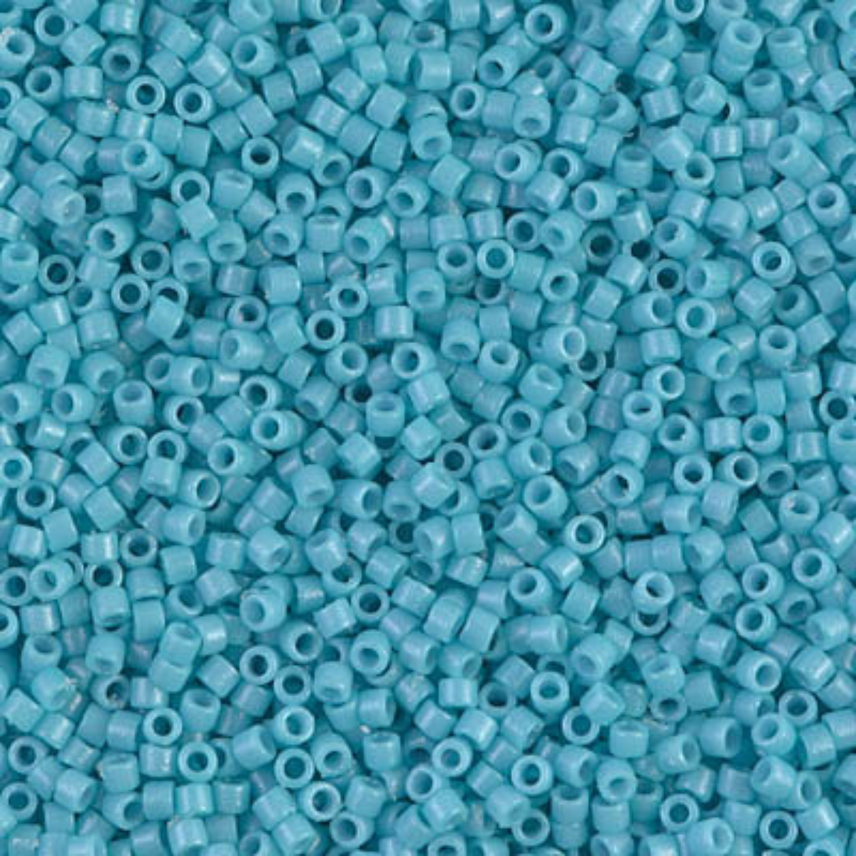 Miyuki 11/0 Delica Beads, DB2128, Duracoat Opaque Nile Blue, 5g