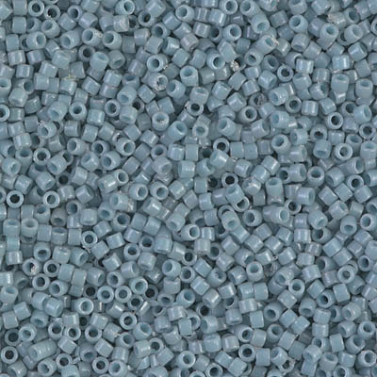 Miyuki 11/0 Delica Beads, DB2129, Duracoat Opaque Moody Blue, 5g
