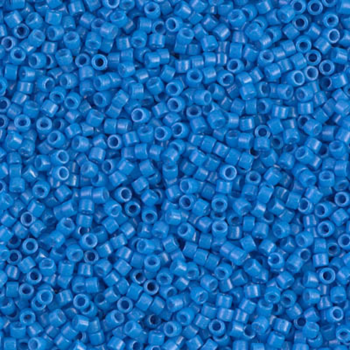 Miyuki 11/0 Delica Beads, DB2134, Duracoat Opaque Delphinium, 5g