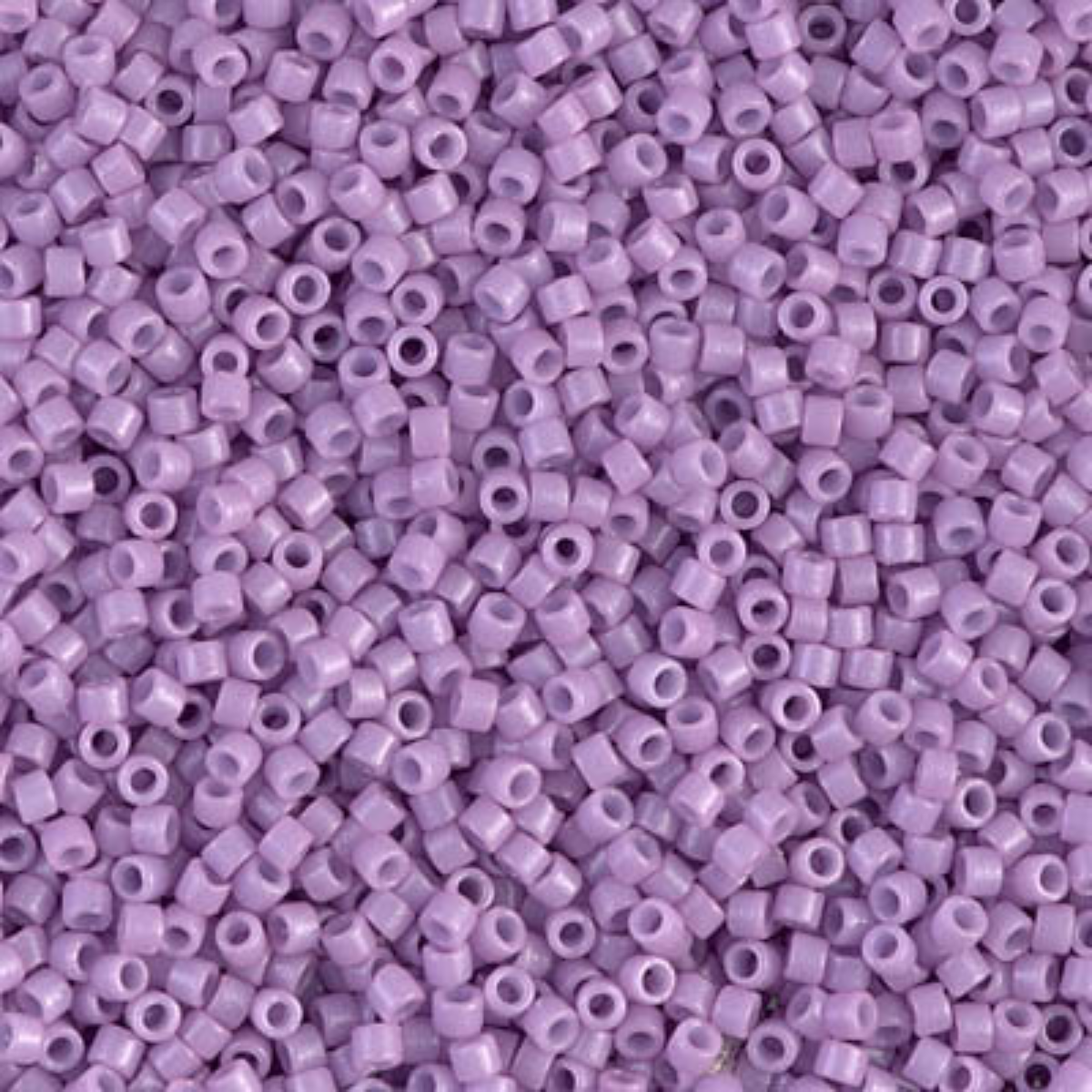Miyuki 11/0 Delica Beads, DB2136, Duracoat Opaque Crocus, 5g