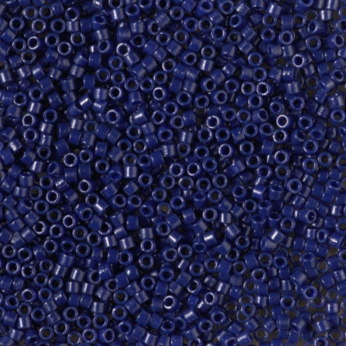 Miyuki 11/0 Delica Beads, DB2144, Duracoat Opaque Cobalt, 5g