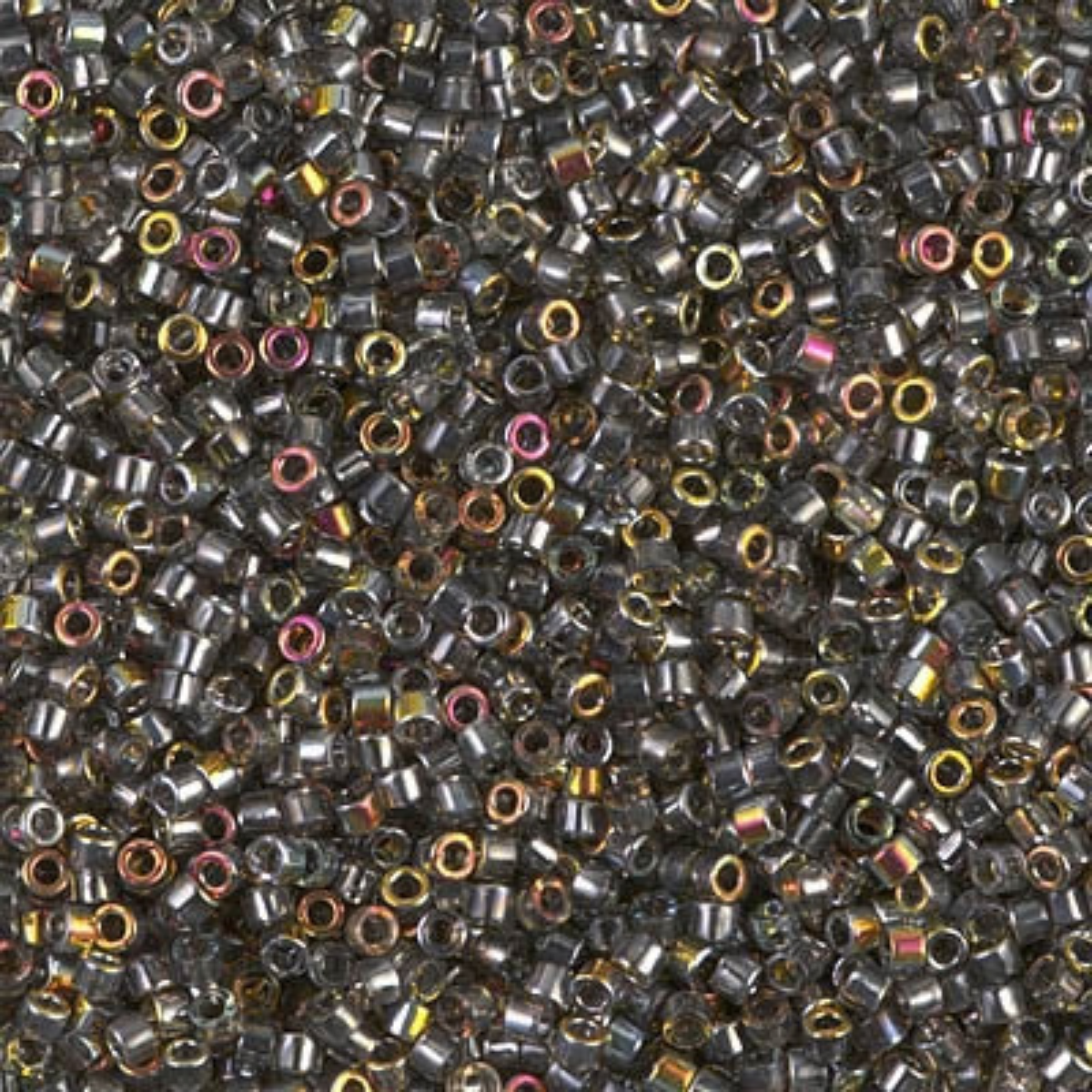 Miyuki 11/0 Delica Beads, DB2201, Crystal Marea, 5g