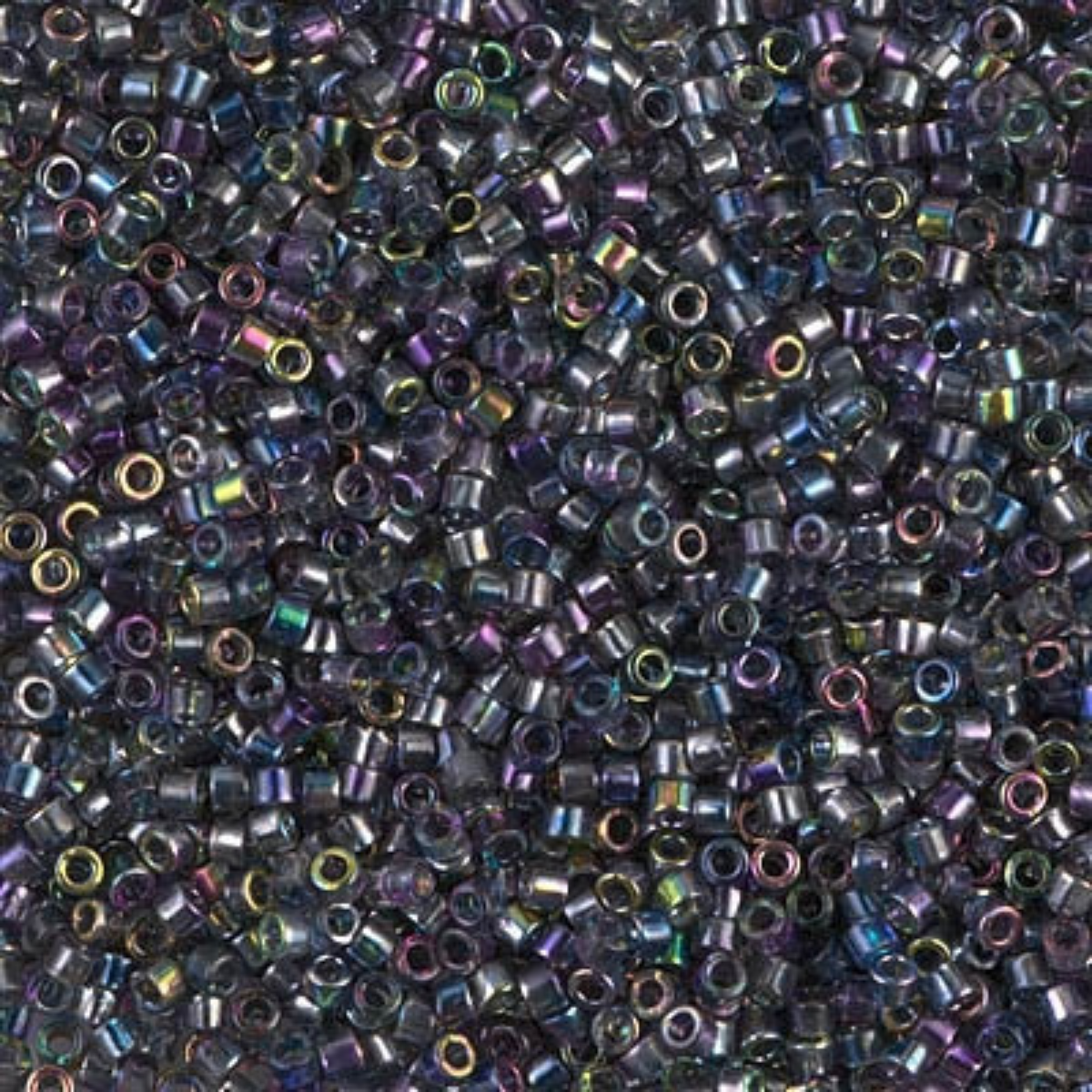 Miyuki 11/0 Delica Beads, DB2206, Magic Blue, 5g