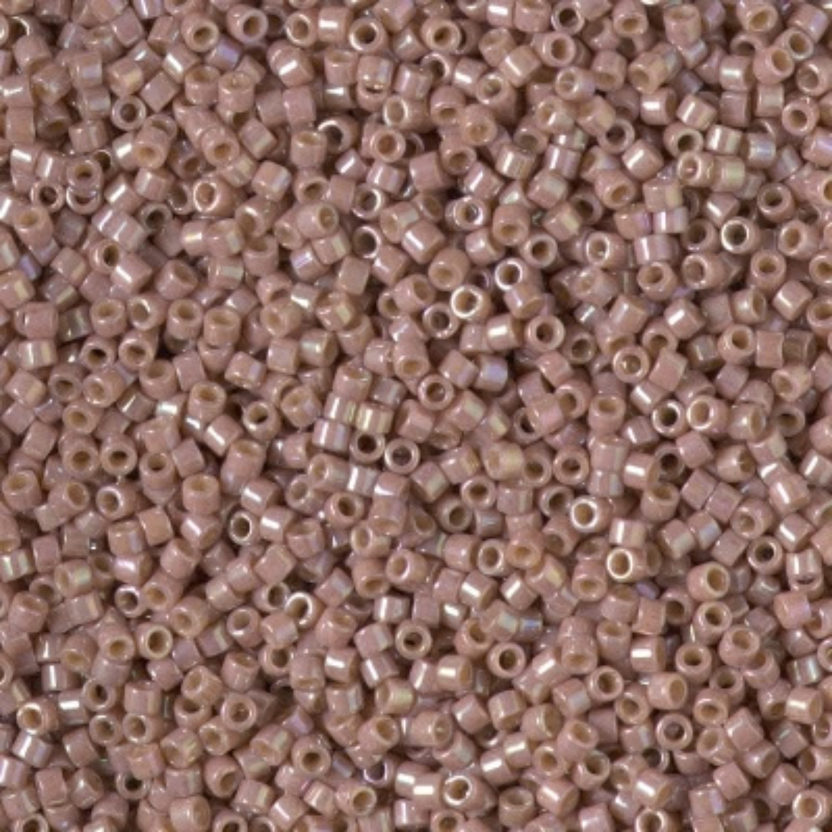 Miyuki 11/0 Delica Beads, DB2271, Opaque Glazed Lavender, 5g