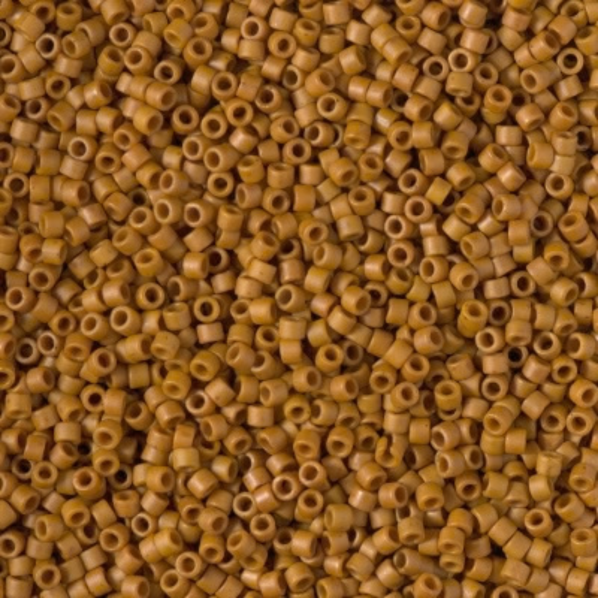 Miyuki 11/0 Delica Beads, DB2286, Opaque Frost Glazed Pecan, 5g