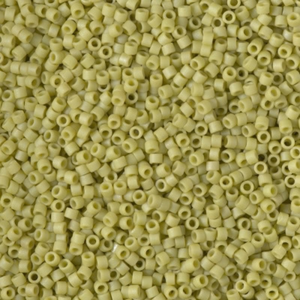Miyuki 11/0 Delica Beads, DB2290, Opaque Frost Glaze Honeydew, 5g