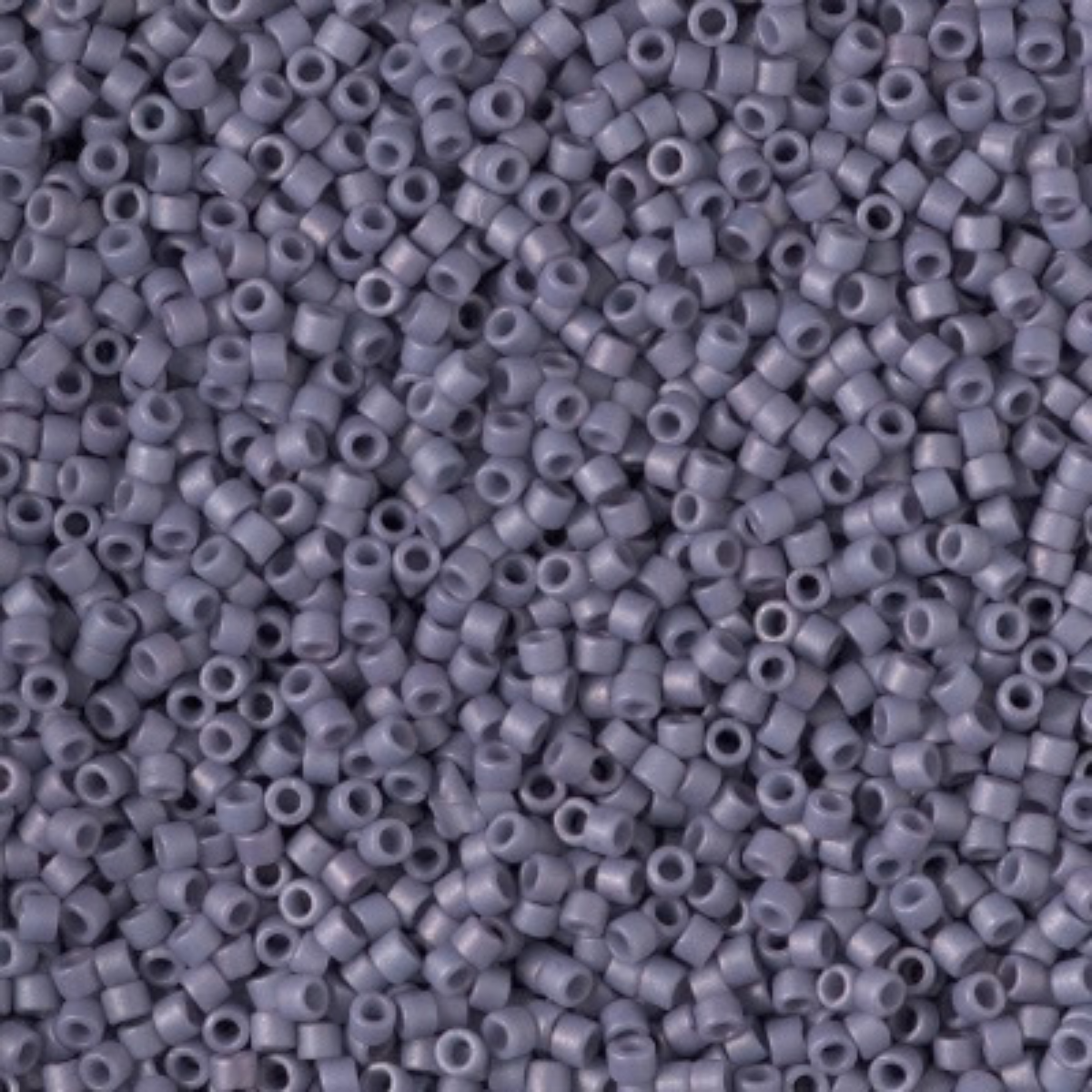 Miyuki 11/0 Delica Beads, DB2292, Opaque Frost Glaze Grape, 5g