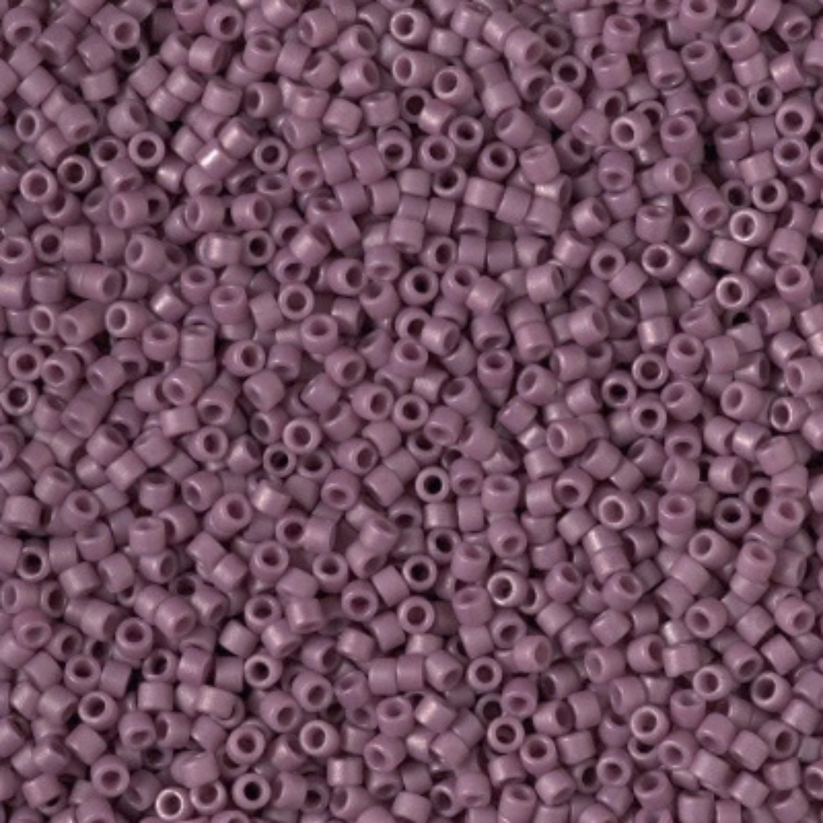 Miyuki 11/0 Delica Beads, DB2295, Opaque Frost Glaze Plum, 5g