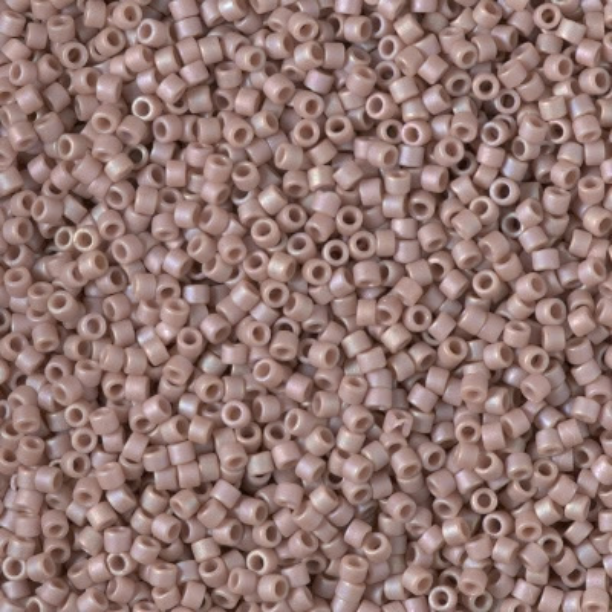 Miyuki 11/0 Delica Beads, DB2305, Opaque Frost Glaze Rainbow Lavender, 5g