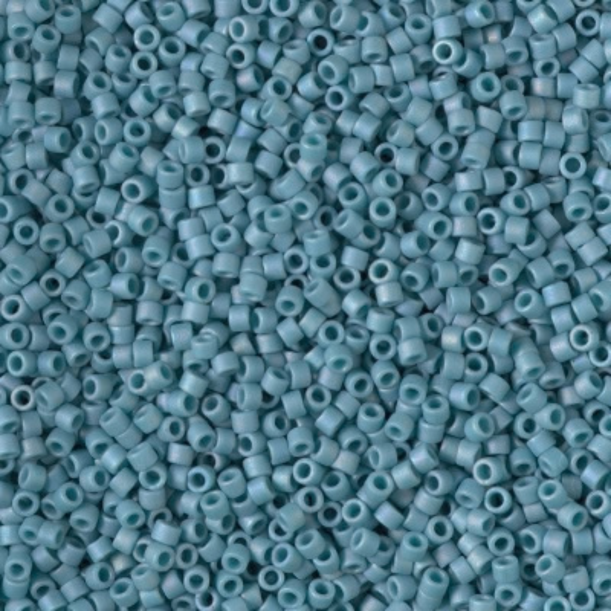 Miyuki 11/0 Delica Beads, DB2315, Opaque Frost Glaze Rainbow Peacock, 5g