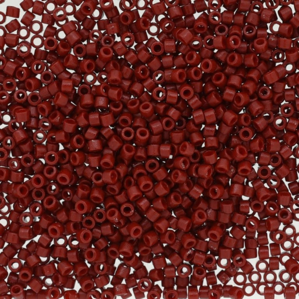Miyuki 11/0 Delica Beads, DB2354, Duracoat Opaque Red Barn, 5g