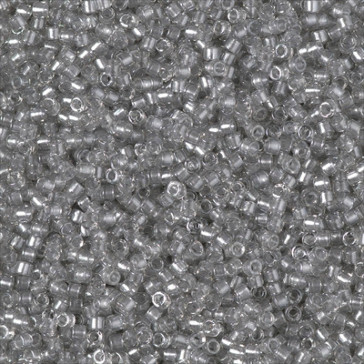 Miyuki 11/0 Delica Beads, DB2393, Fancy Lined Ice, 5g
