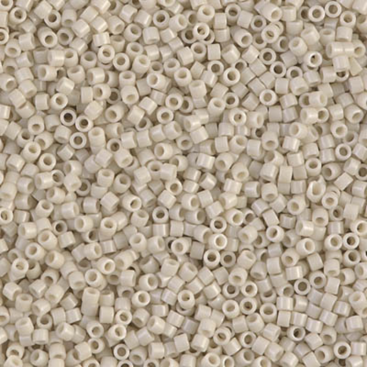 Miyuki 11/0 Delica Beads, DB0261-1, Opaque Linen Luster, 5g