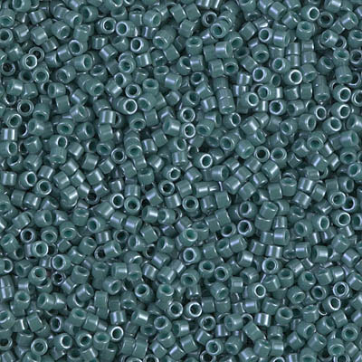 Miyuki 11/0 Delica Beads, DB0264-1, Opaque Mallard Luster, 5g