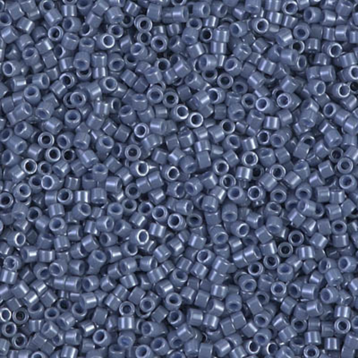 Miyuki 11/0 Delica Beads, DB0267-1, Opaque Blue Berry Luster, 5g