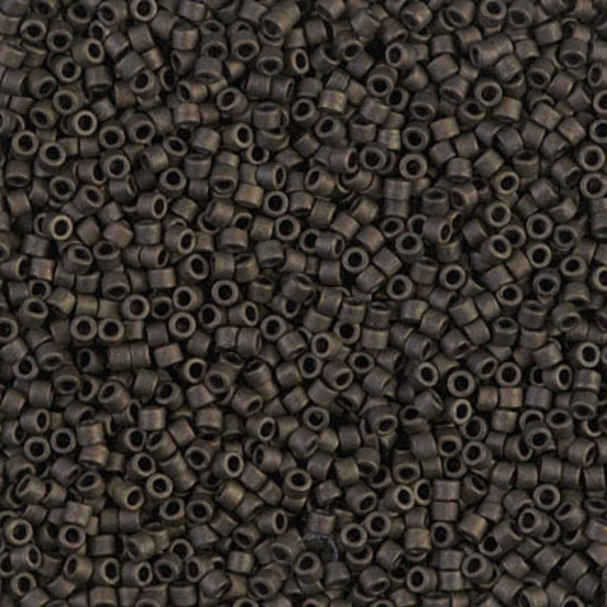 Miyuki 11/0 Delica Beads, DB0311, Metallic Matte Olive Green, 5g