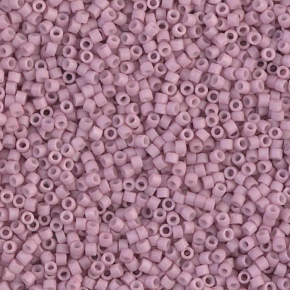 Miyuki 11/0 Delica Beads, DB0355, Matte Rose, 5g