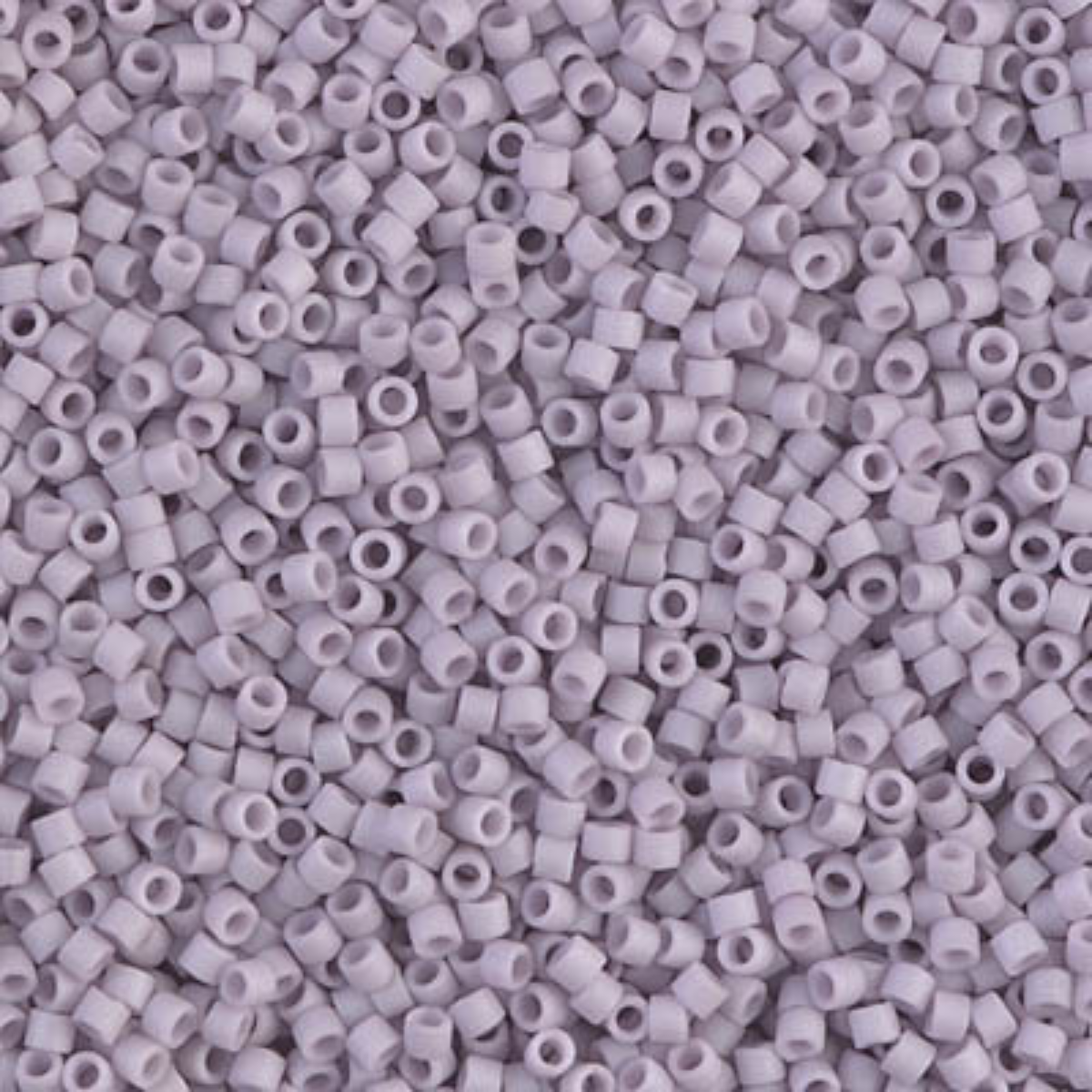 Miyuki 11/0 Delica Beads, DB0356-1, Matte Lavender, 5g
