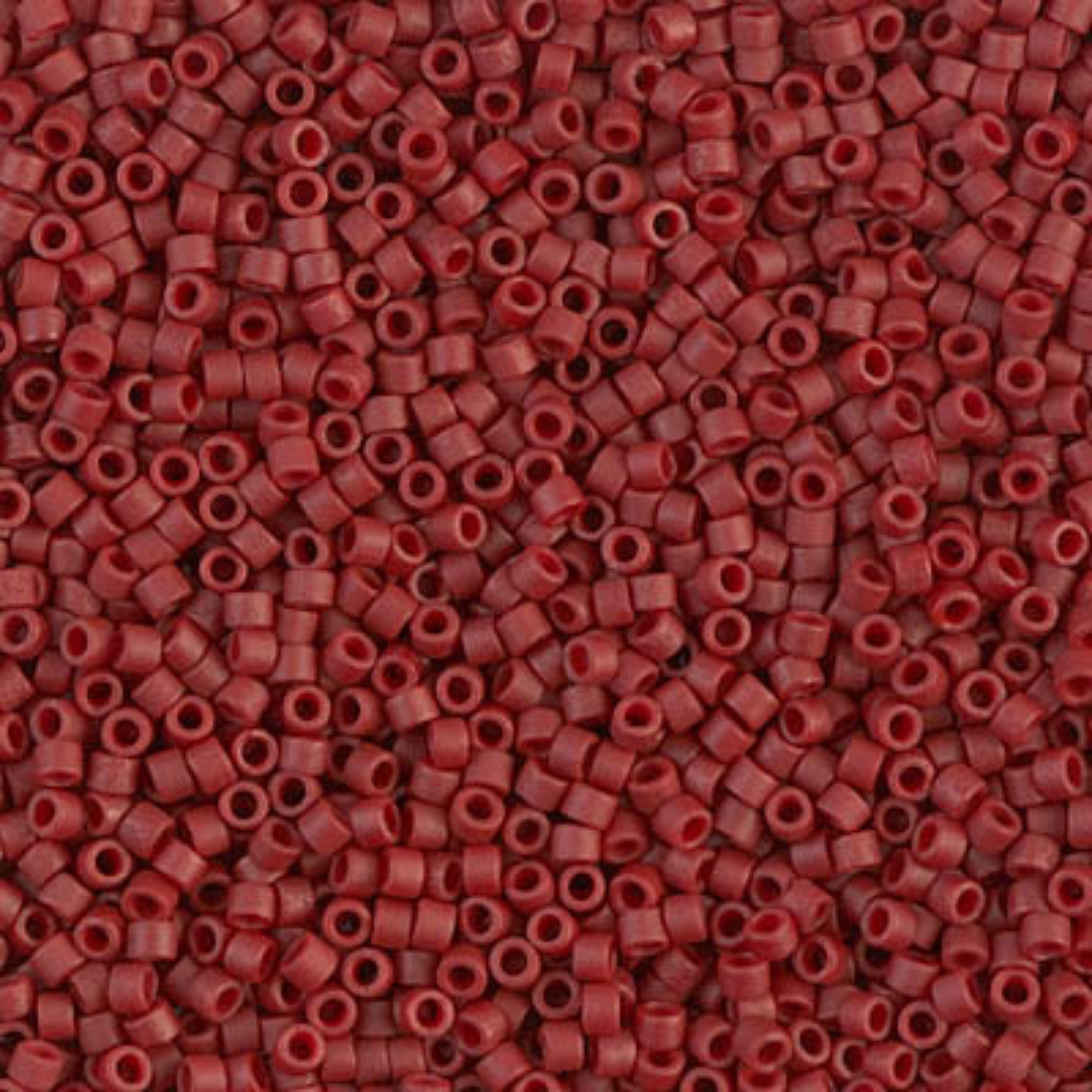Miyuki 11/0 Delica Beads, DB0378, Metallic Matte Dark Maroon, 5g