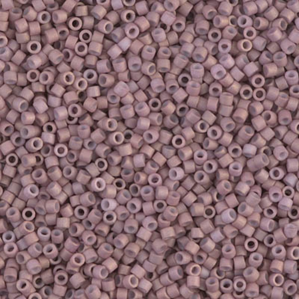 Miyuki 11/0 Delica Beads, DB0379, Metallic Matte Old Rose, 5g