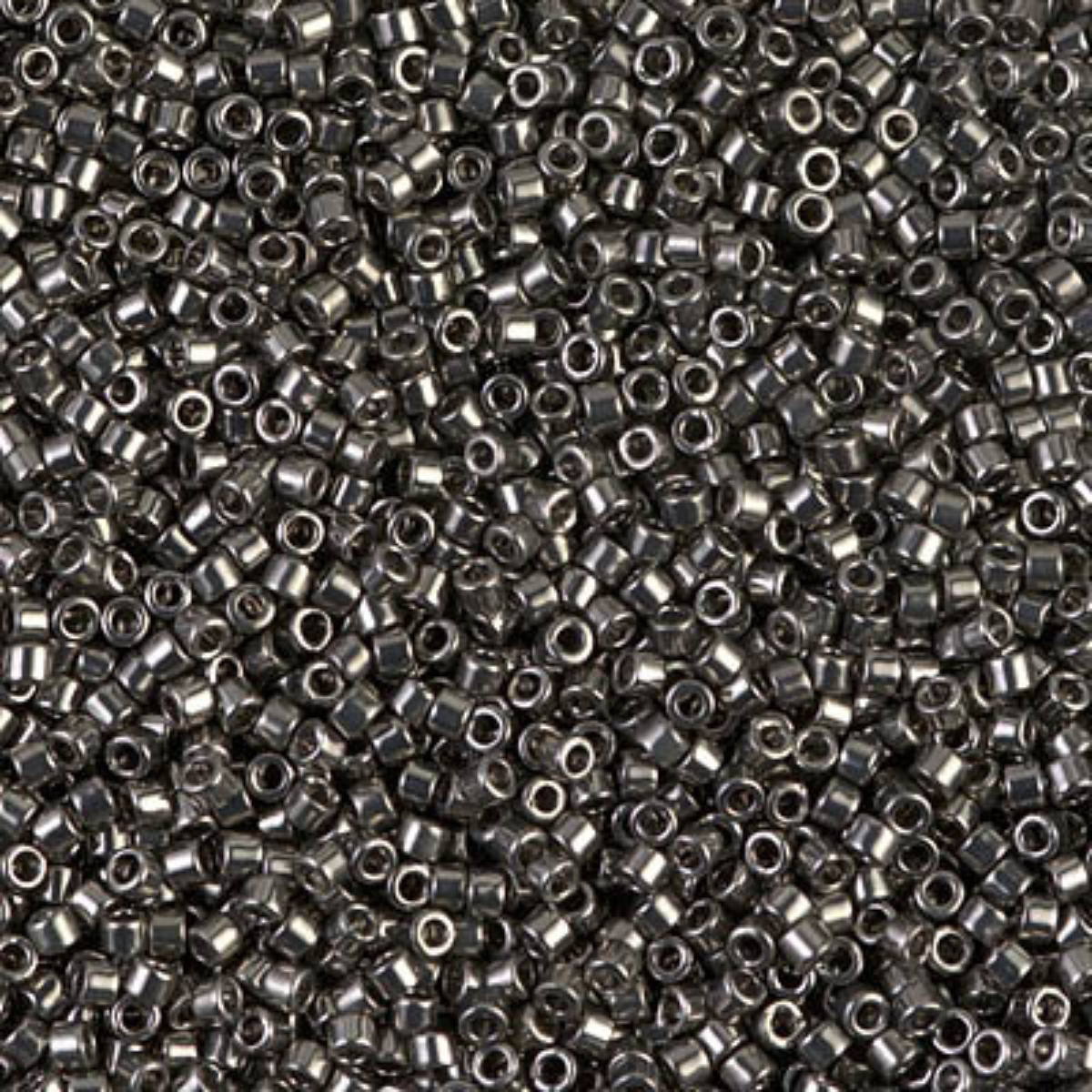 Miyuki 11/0 Delica Beads, DB0452, Galvanized Khaki, 5g