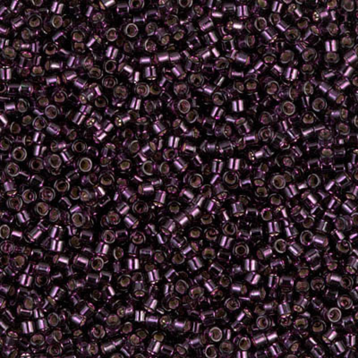 Miyuki 11/0 Delica Beads, DB0611, Silver Lined Wine, 5g