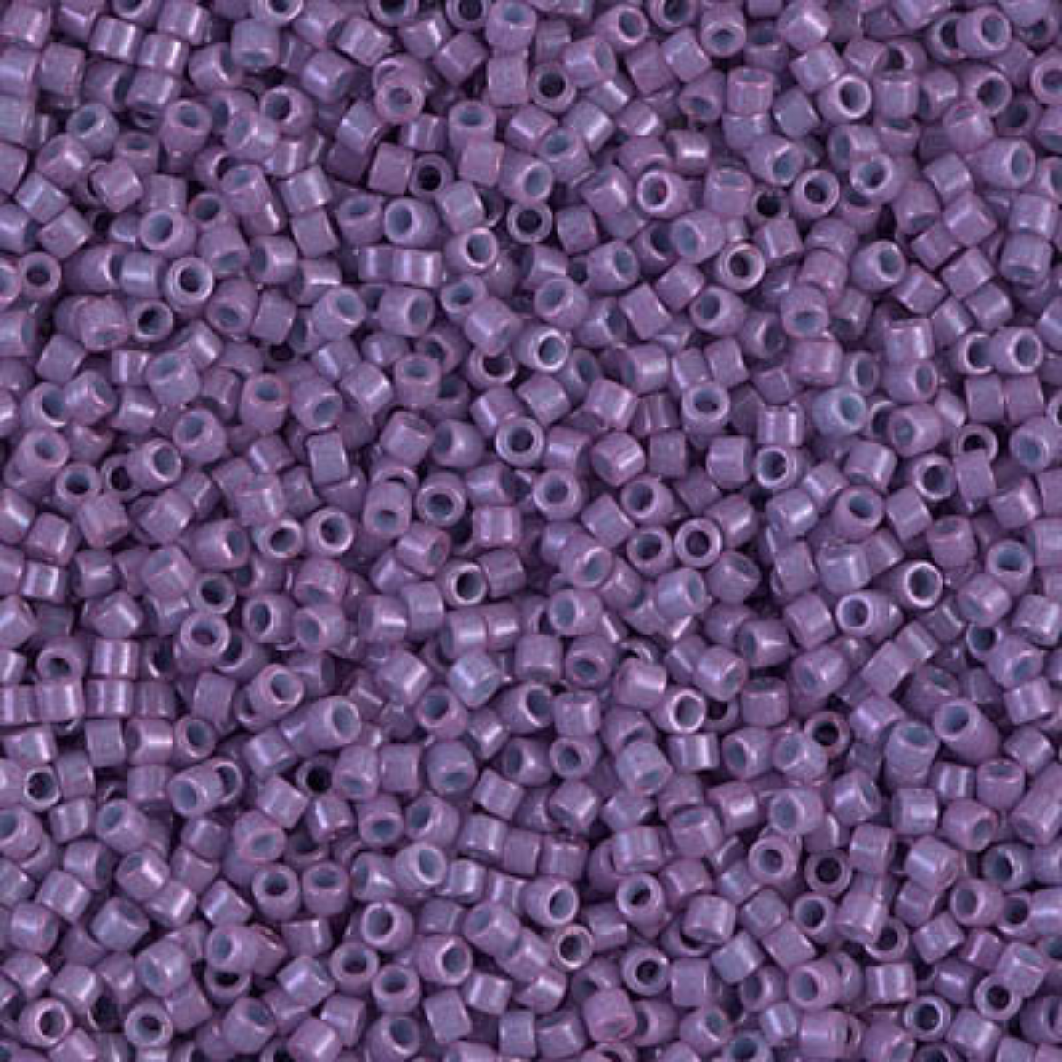 Miyuki 11/0 Delica Beads, DB0660, Opaque Lavender Dyed, 5g