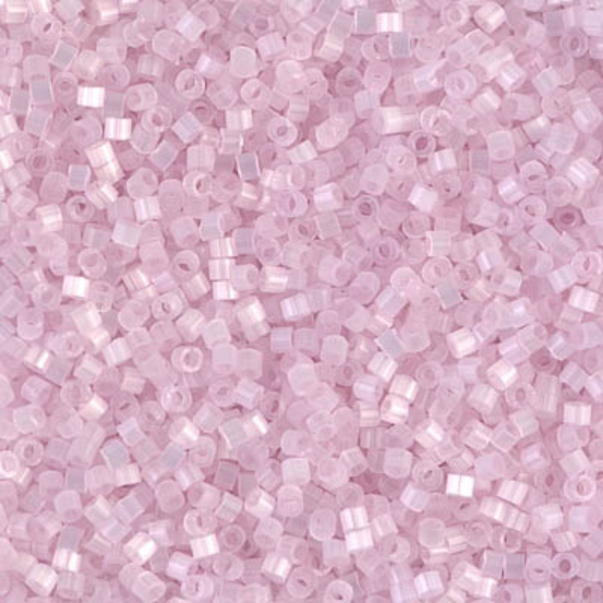 Miyuki 11/0 Delica Beads, DB0675-1, Silk Satin Pale Rose, 5g