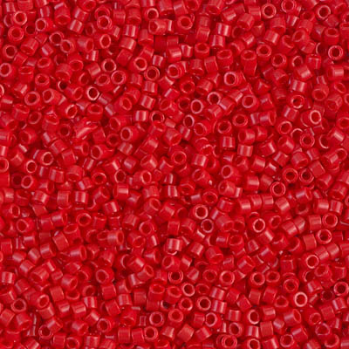 Miyuki 11/0 Delica Beads, DB0723, Opaque Dark Cranberry, 5g