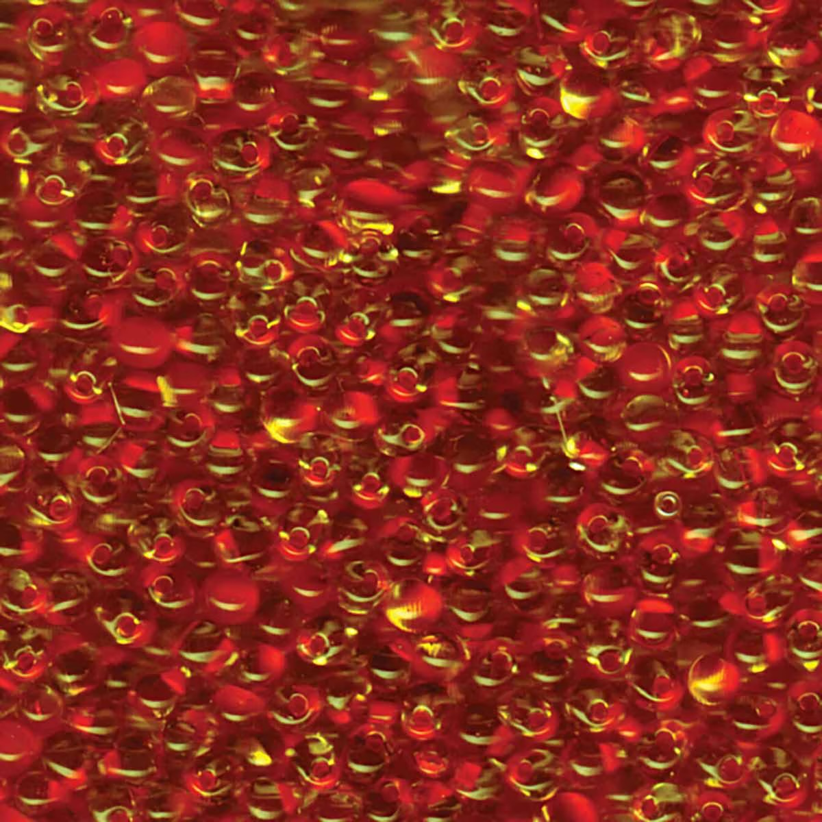 Miyuki Drop Beads 3.4mm, DP-F4, Red Lined Light Topaz, 10g