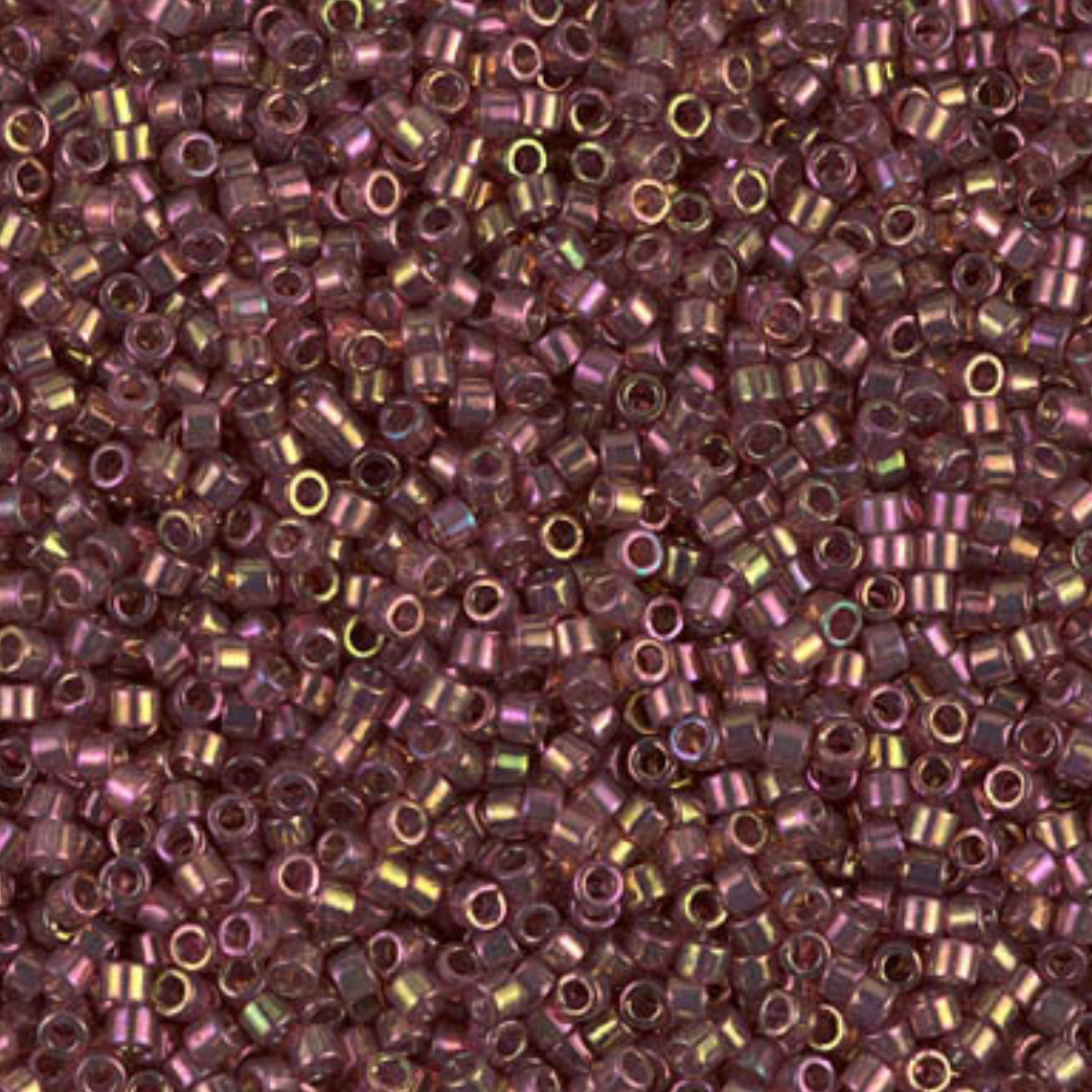 Miyuki 11/0 Delica Beads, DB0103, Gold Red Luster, 5g