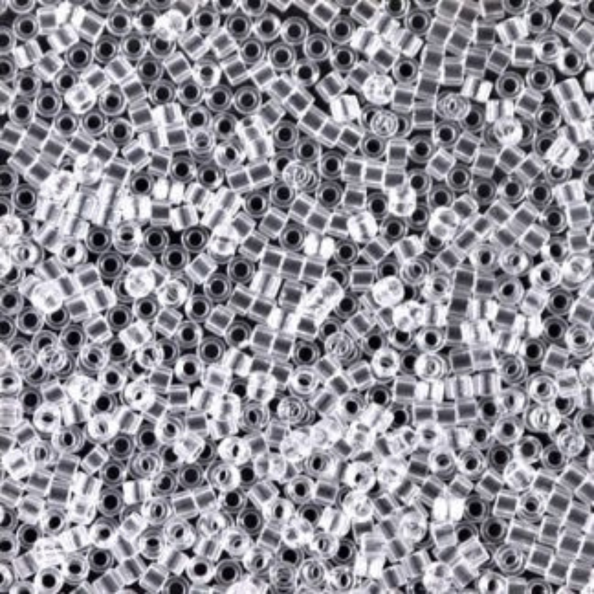 Miyuki 11/0 Delica Beads, DB0141, Transparent Crystal, 5g