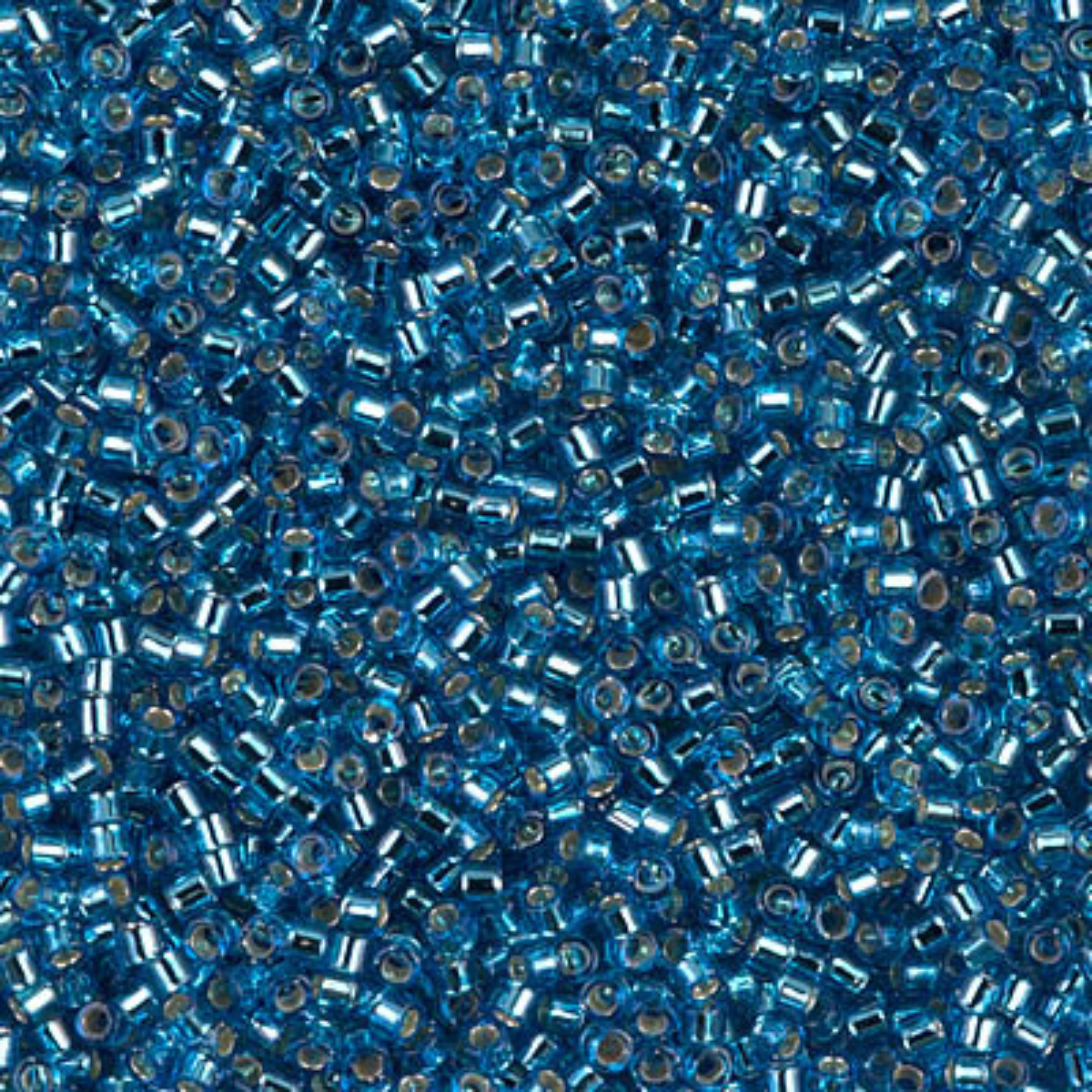 Miyuki 11/0 Delica Beads, DB0149, Silver Lined Aquamarine, 5g